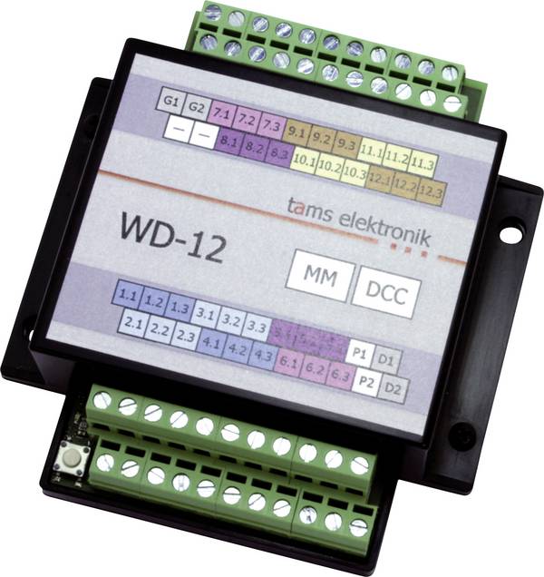 TAMS Elektronik 43-02127-01 WD-12 výhybkový dekodér