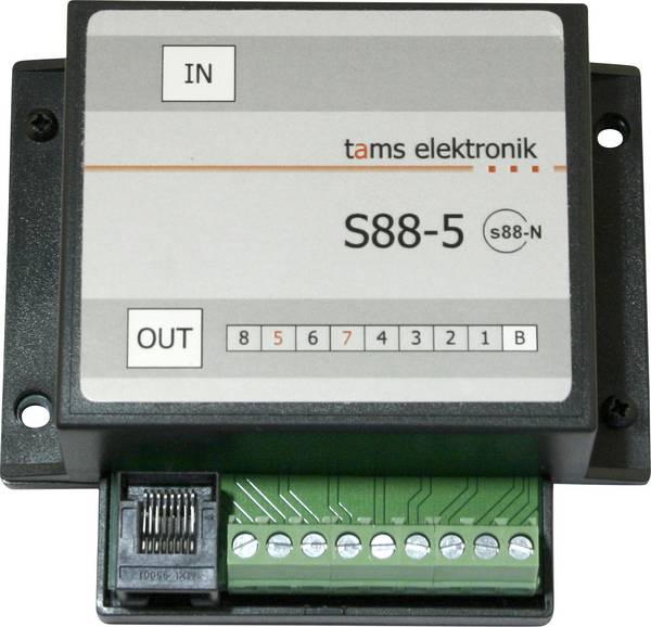 TAMS Elektronik 44-01507-01 S88-5 dekodér zpětného hlášení