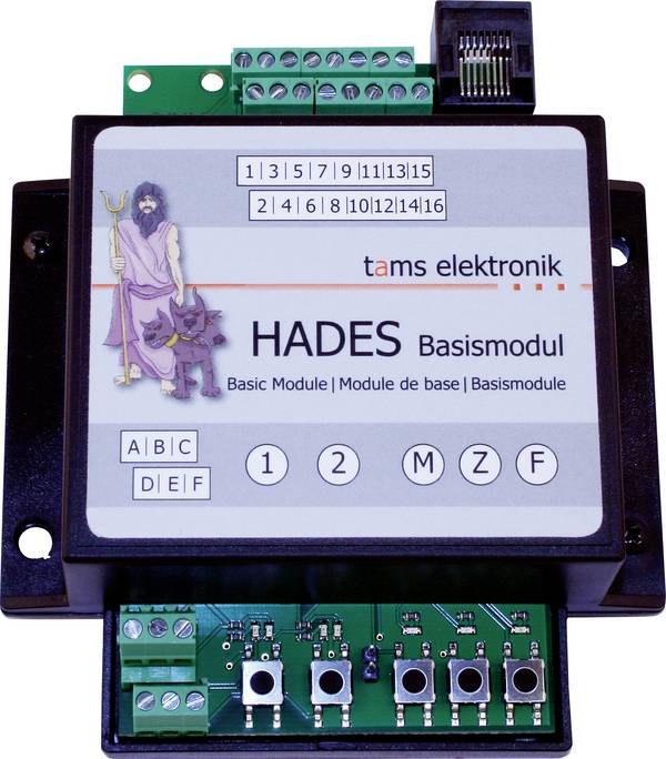 TAMS Elektronik 51-04117-01 řízení odstavného nádraží Příslušenství  pro základní modul Hades