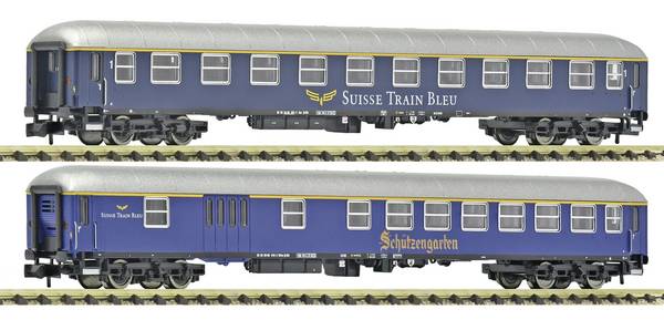 Fleischmann 6260083 N 2dílný Sada 2: Vůz rychlíku, shise Train Bleu 2dílné.