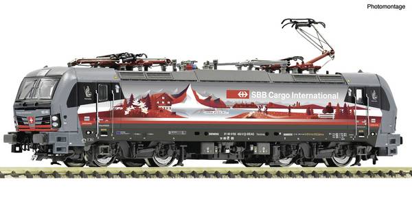 Fleischmann 7560088 N elektrická lokomotiva 193 452-0 „Schweizpiercer“, SBB Cargo International