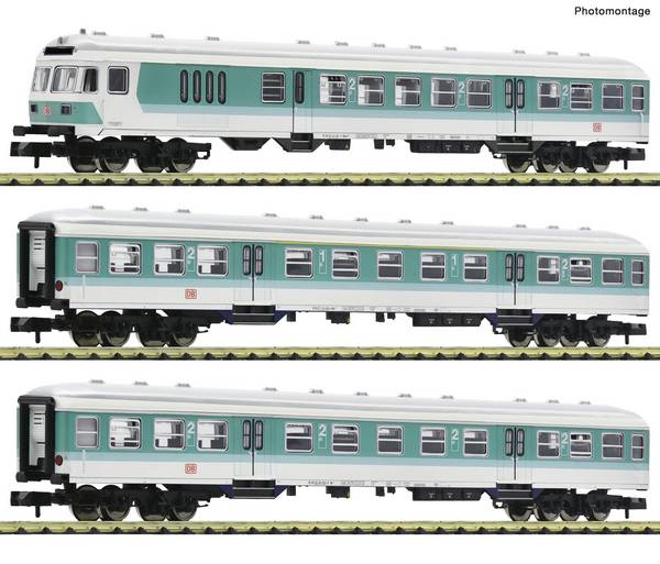 Fleischmann 6260090 N 3 dílná sada Sada 1: Přepravní vagon, DB AG Třídílná sada