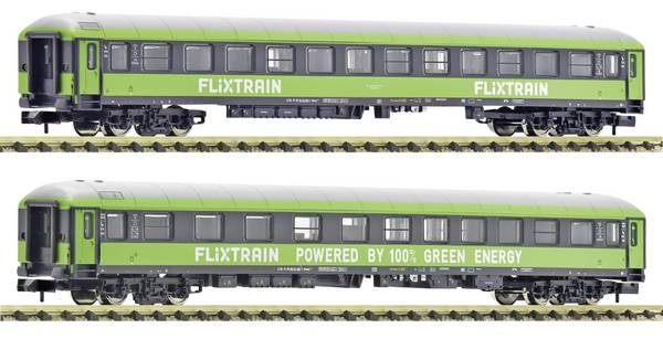 Fleischmann 6260085 N 2dílný Sada 1: Osobní vozy, model FlixTrain
