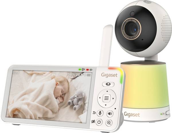 Gigaset BABY 500 dětská chůvička s kamerou bezdrátový, Digital 2.4 GHz