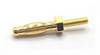 Mueller Electric BU-168-M3-10MM banánkový konektor zástrčka, rovná Ø pin: 4 mm zlatá 1 ks