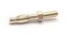 Mueller Electric BU-168-M4-10MM banánkový konektor zástrčka, rovná Ø pin: 4 mm zlatá 1 ks
