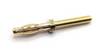 Mueller Electric BU-168-M4-20MM banánkový konektor zásuvka, rovná Ø pin: 4 mm zlatá 1 ks