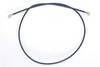 Mueller Electric BU-4150088200 koaxiální kabel, vnější Ø: 1.37 mm, 50 Ω, černá, 1 ks