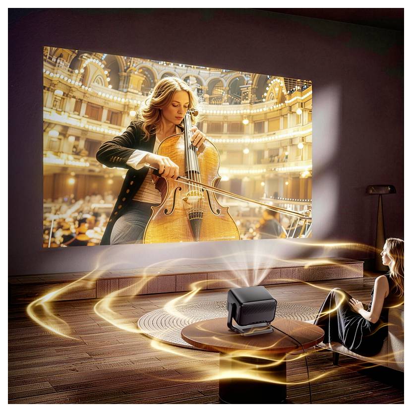 Dangbei projektor N3 Max Smart Projector DLP 1000 ANSI-Lumen 1920 x 1080 Full HD integrovaný reproduktor, automatická ko-8
