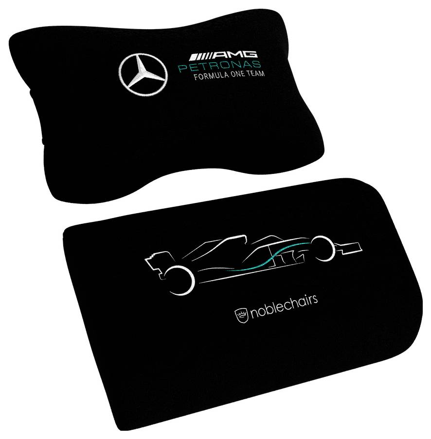 Noblechairs EPIC Mercedes-AMG Petronas Formula One Team Edition Roamingová PC židle černá-2