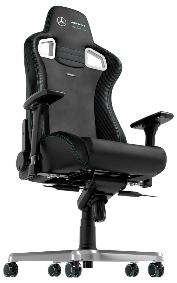 Noblechairs EPIC Mercedes-AMG Petronas Formula One Team Edition Roamingová PC židle černá-6