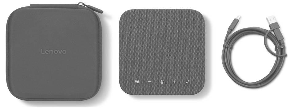 Lenovo Wireless Speakerphone 6000 konferenční reproduktor Bluetooth, USB-C® černá-4