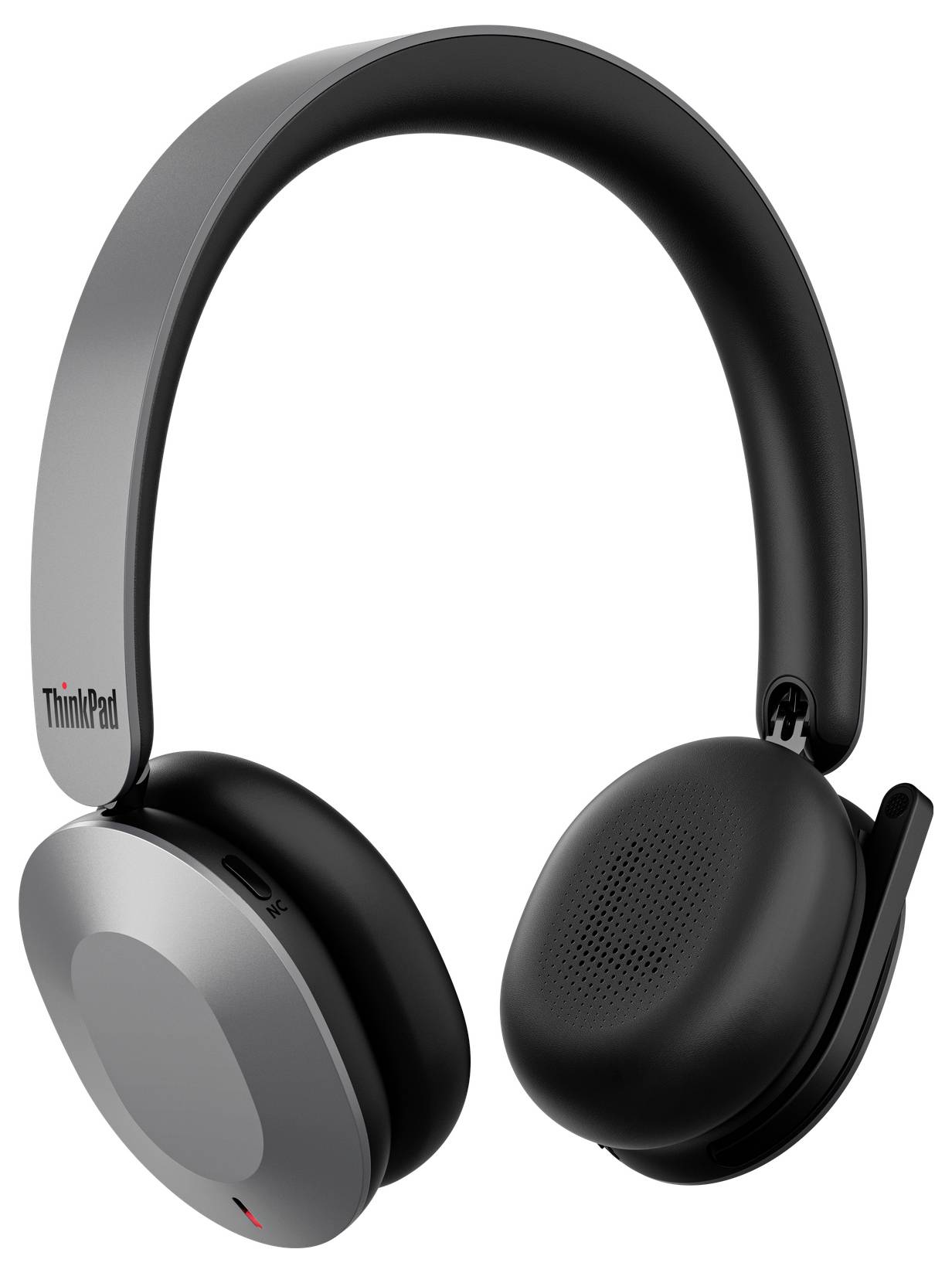 Lenovo ThinkPad 8550 Aura Edition Headset otevřená (On Ear) Bluetooth® šedá Potlačení hluku dotykové ovládání-16