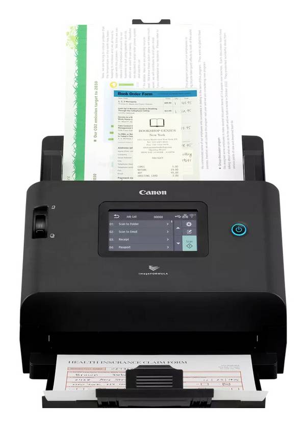 Canon imageFORMULA DR-S350NW skener dokumentů  A4 600 x 600 dpi 50 str./min, 100 obr./min