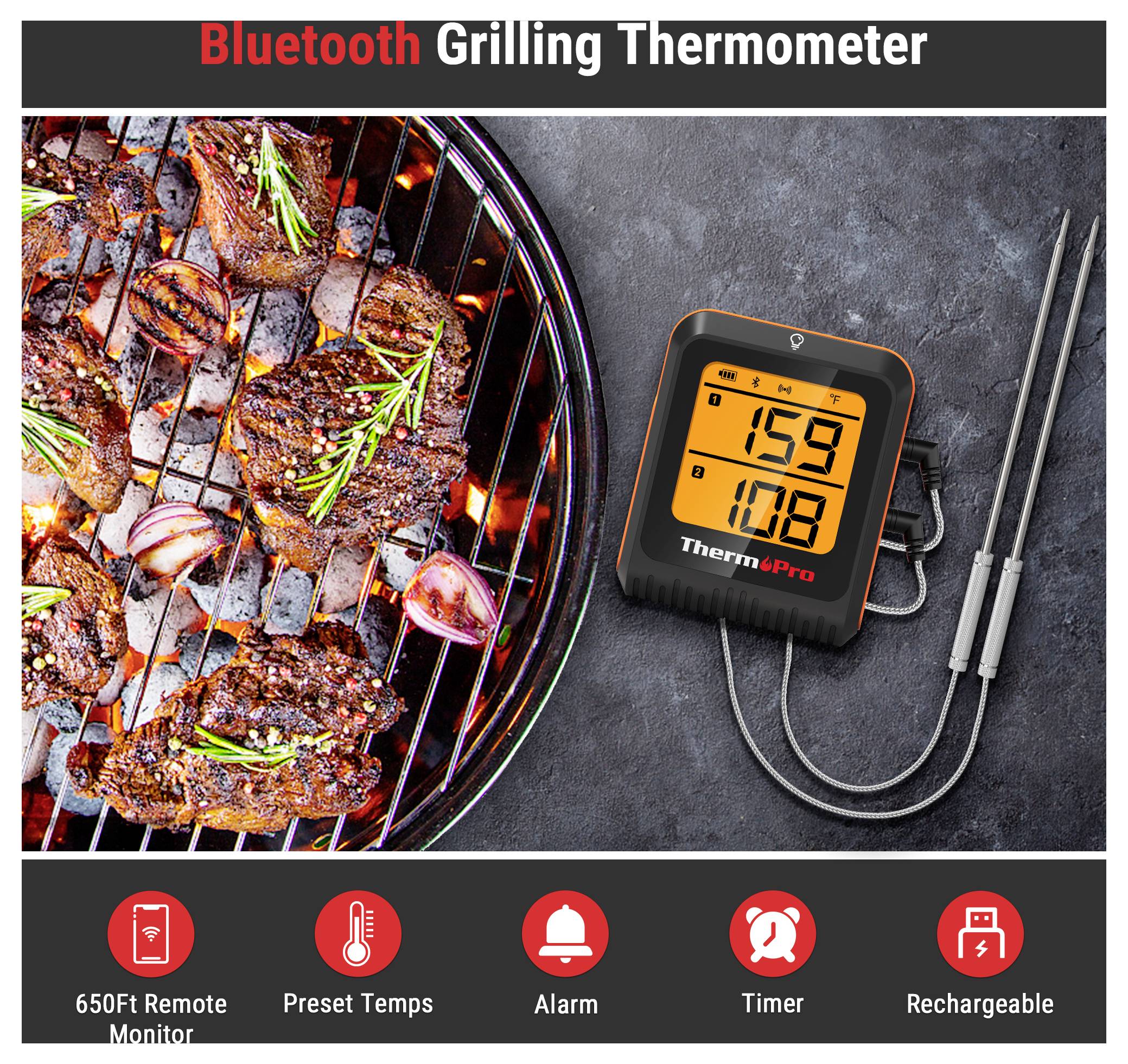 ThermoPro TP920W grilovací teploměr-1