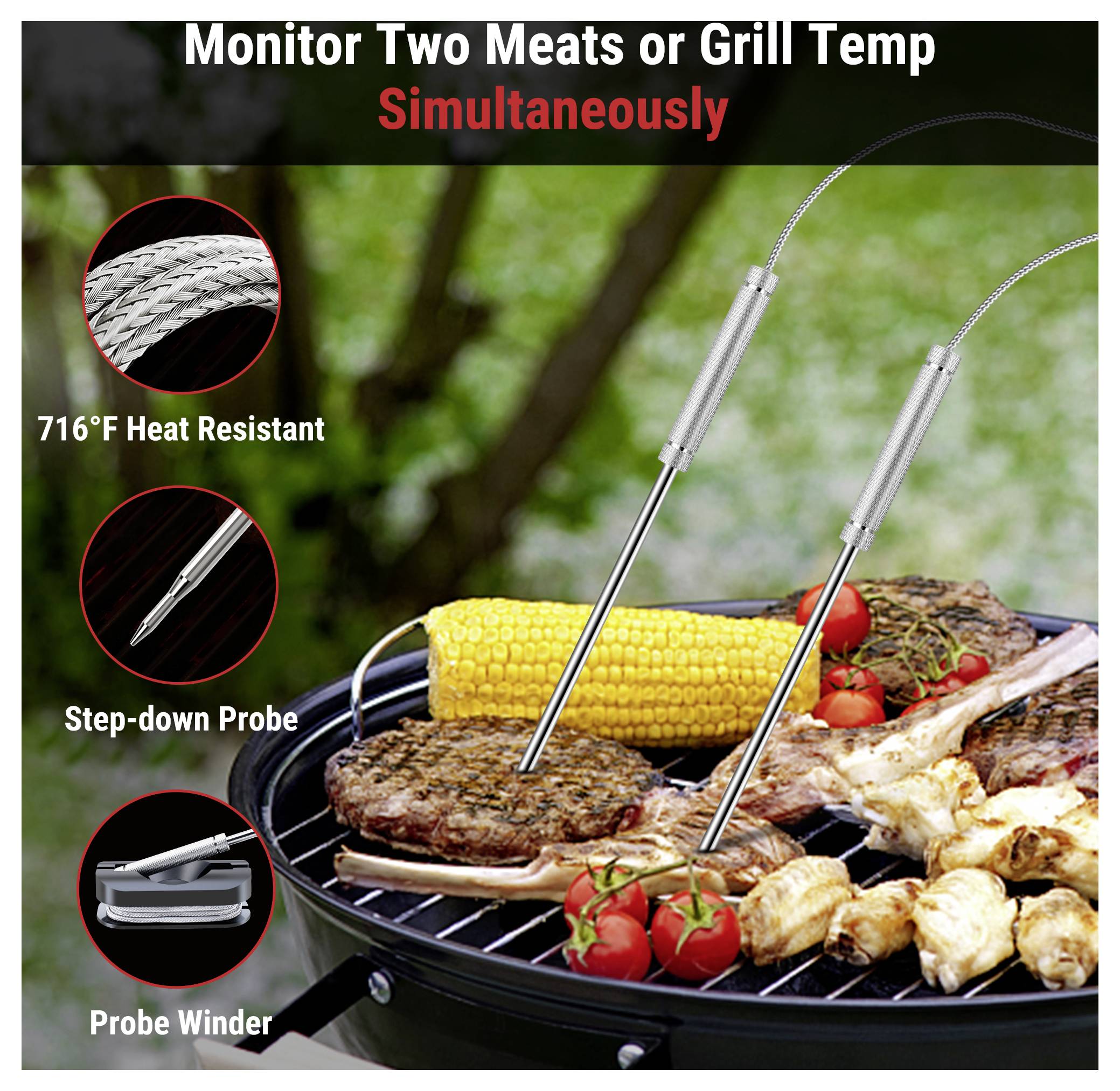 ThermoPro TP920W grilovací teploměr-3