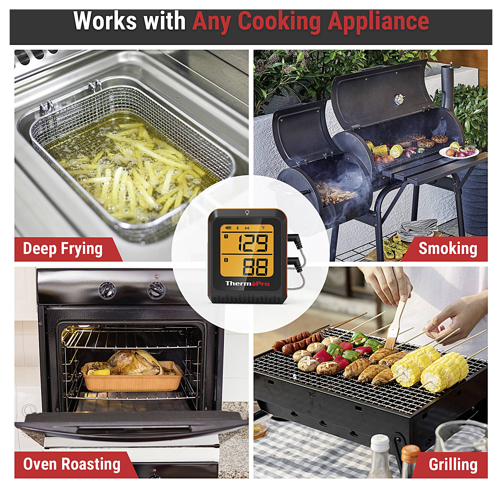 ThermoPro TP920W grilovací teploměr-4