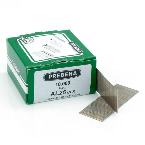Prebena AL25CLS Hřebíky do sponkovačky  Vnější délka 25 mm 10000 ks