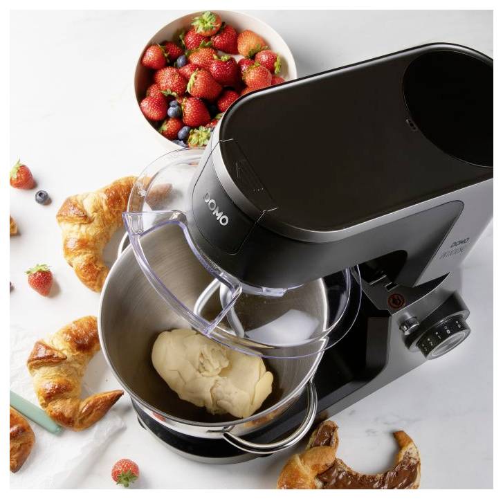DOMO DO9293KR "Delicioso" kuchyňský robot 1200 W nerezová ocel-4