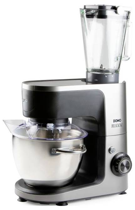 DOMO DO9293KR "Delicioso" kuchyňský robot 1200 W nerezová ocel-7
