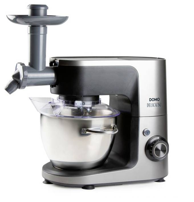 DOMO DO9293KR "Delicioso" kuchyňský robot 1200 W nerezová ocel-8