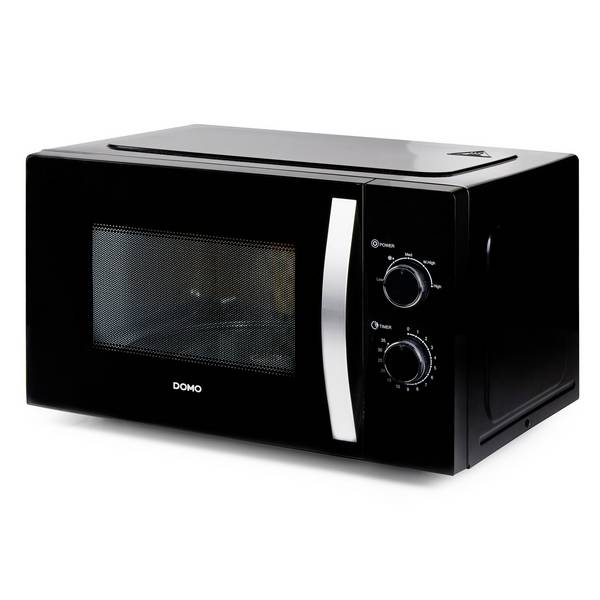 DOMO  mikrovlnná trouba černá 900 W
