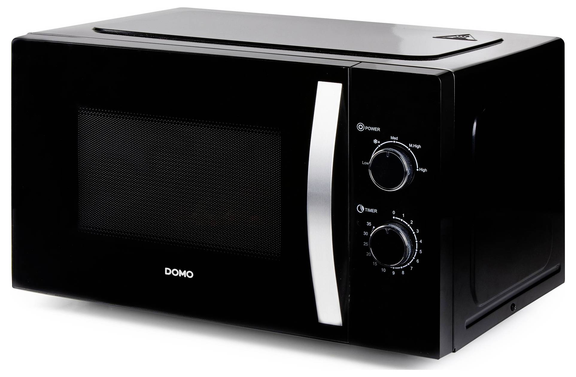 DOMO mikrovlnná trouba černá 900 W-1