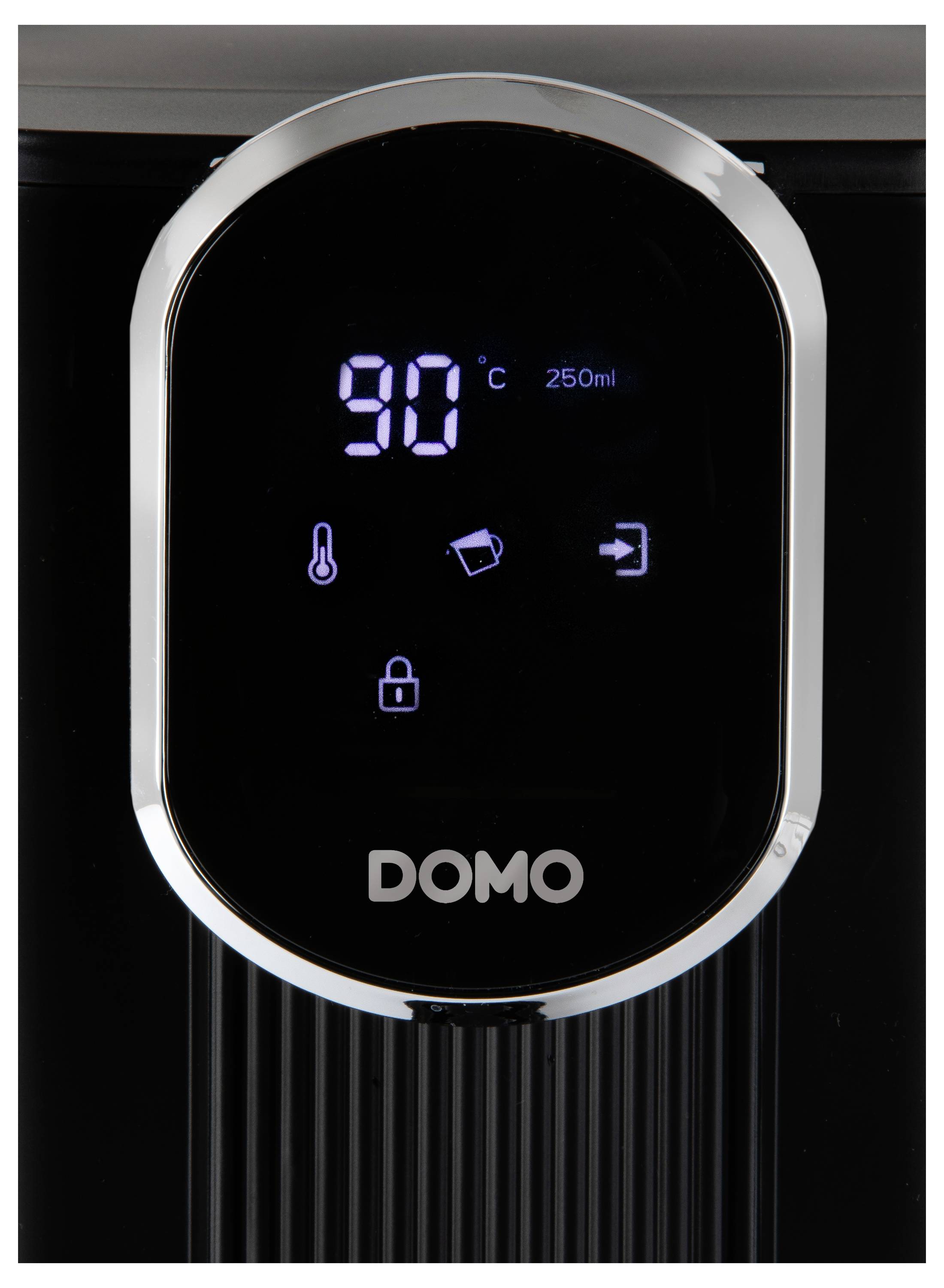 DOMO DO524WK zásobník horké vody černá-3