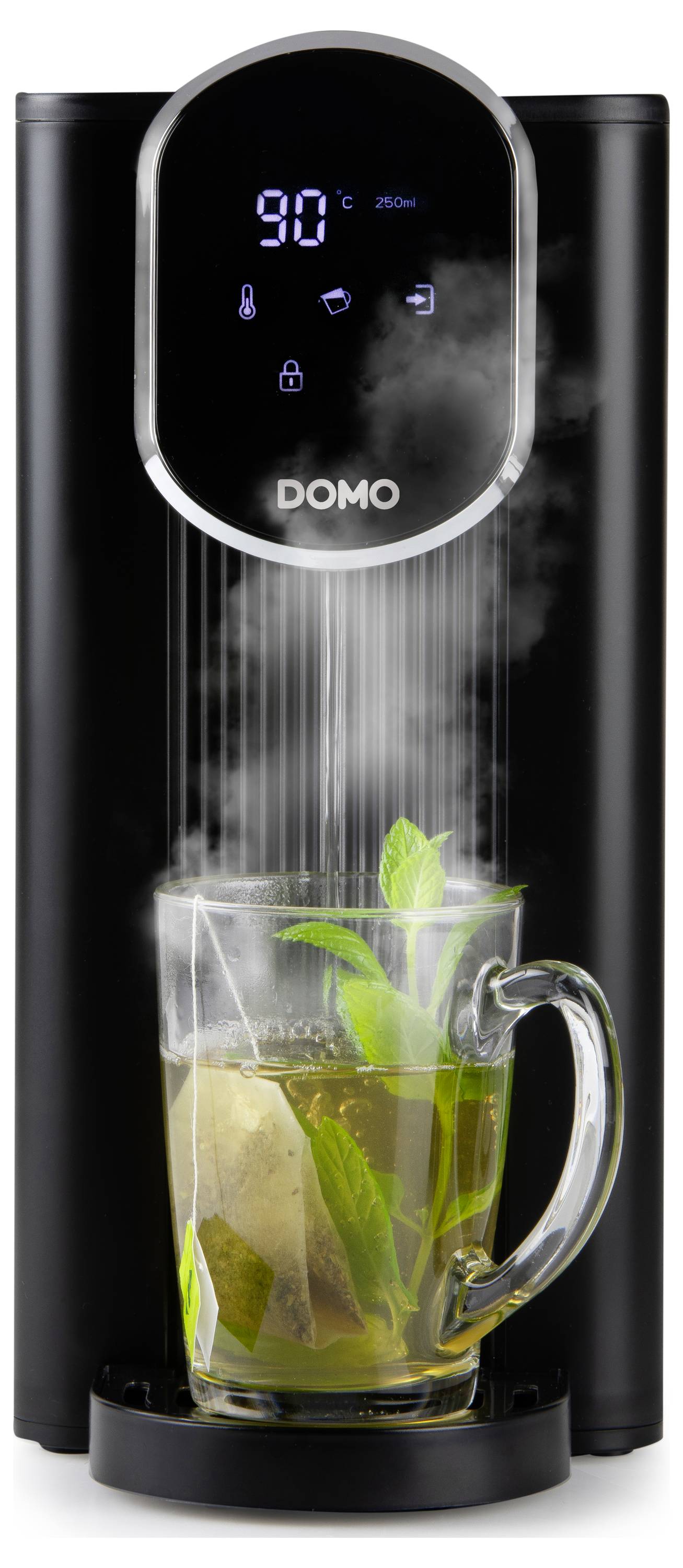 DOMO DO524WK zásobník horké vody černá-5