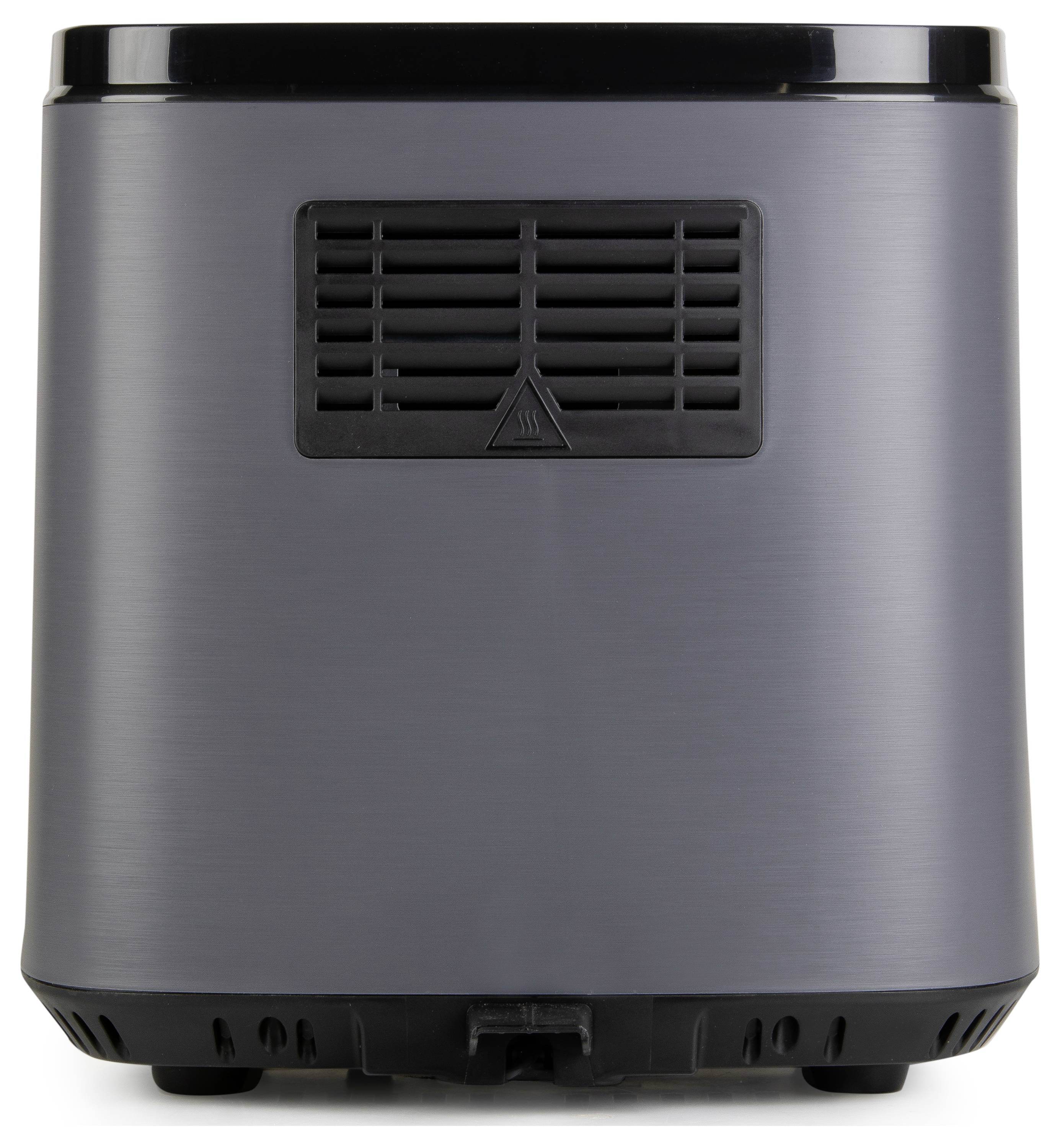 DOMO horkovzdušná fritéza 2800 W černá, stříbrná-10