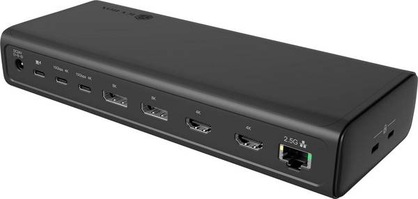 ICY BOX dokovací stanice pro notebook  IB-DK7401-CU31   napájení USB-C®