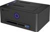 ICY BOX IB-1233CL-CR USB B SATA 1 port Klonovací stanice 2.5 palec, 3.5 palec s funkcí klonování, s displejem, s čtečkou karet