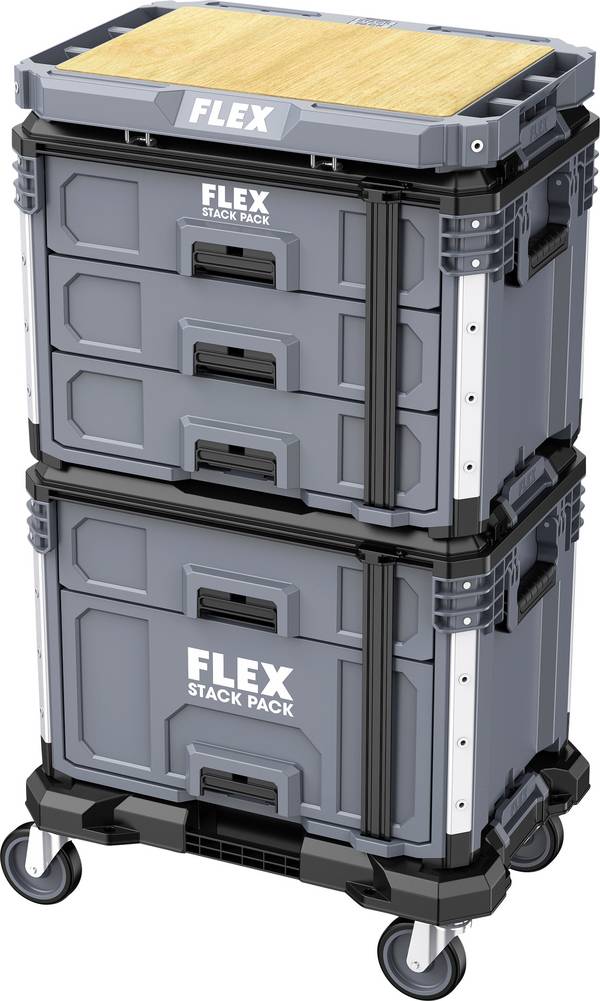 Flex TKL SP SET 2, 533247 kufřík na nářadí, (d x š x v) 370 x 560 x 980 mm