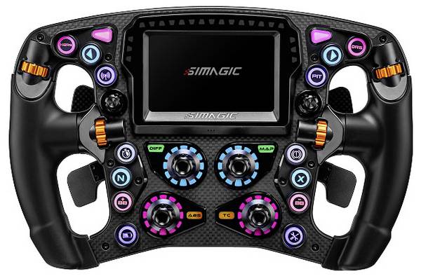 SIMAGIC Zeus Formula + MagicDash 4 Sada na volant USB PC černá