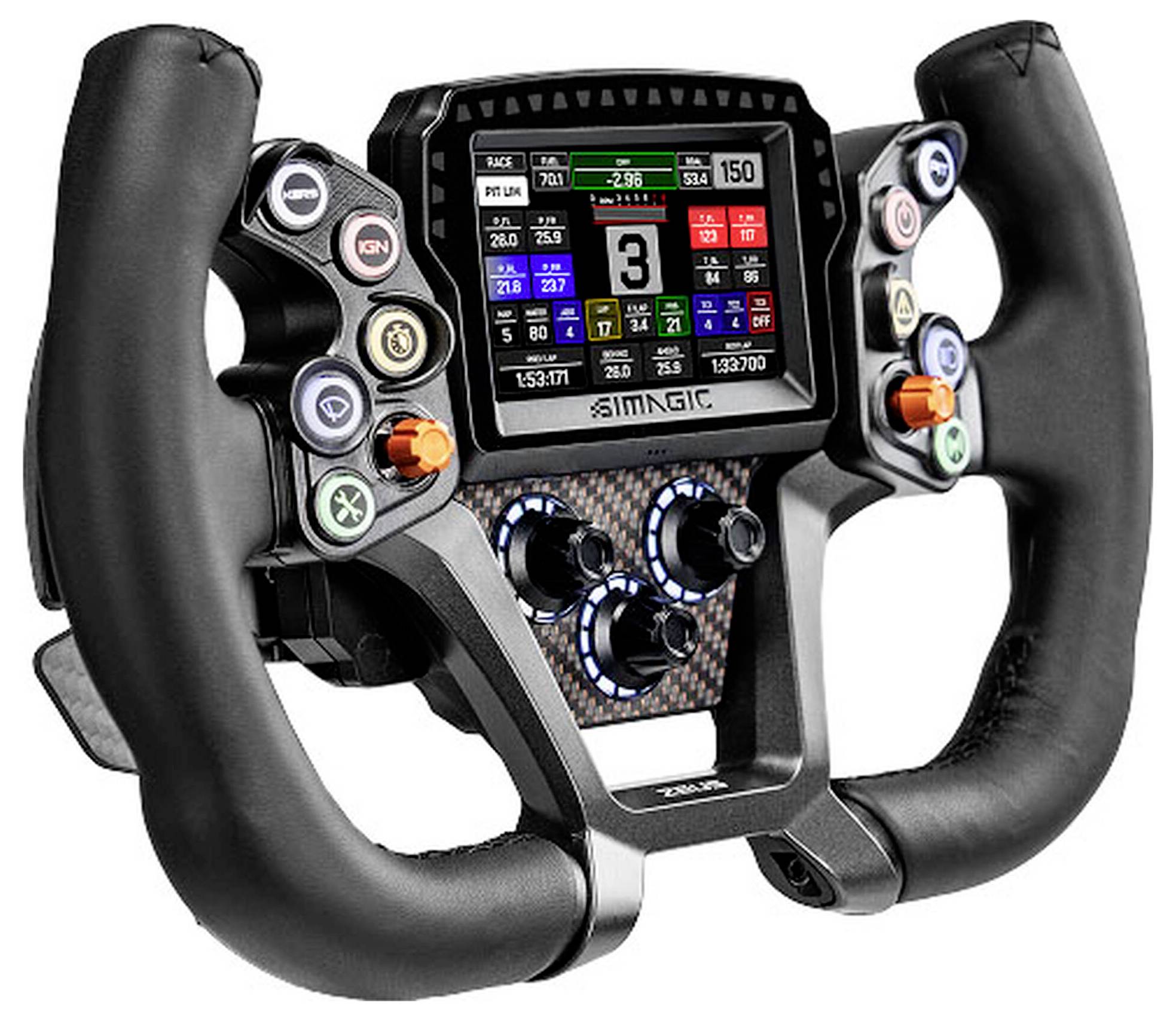 SIMAGIC Zeus GT + MagicDash 4 Sada na volant PC černá-1
