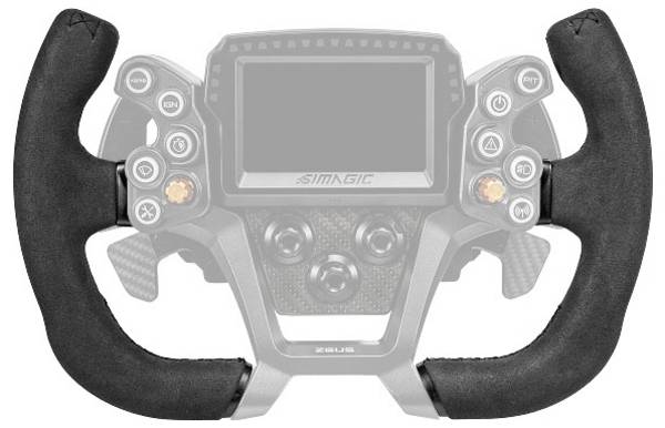 SIMAGIC ZGT-300MC (Suede) Volant bez zdvihu  PC černá