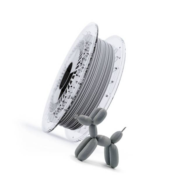 Recreus FSI175500 Filaflex 82A vlákno pro 3D tiskárny TPU, pružné vlákno  flexibilní, Bez zápachu, chemicky odolné 1.75 mm 500 g Šedá, šedá  1 ks