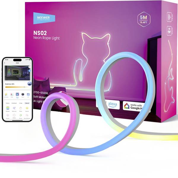 Neewer NS02-5 10107266 LED pásek základní sada Energetická třída (EEK2021): G (A - G) konektor 24 V 5000 mm RGBICW 1 ks