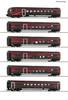 Roco 6210178 H0, 6 ks Sada 1: Railjet nové generace (DCC) Wagenset 1 rakouských spolkových drah