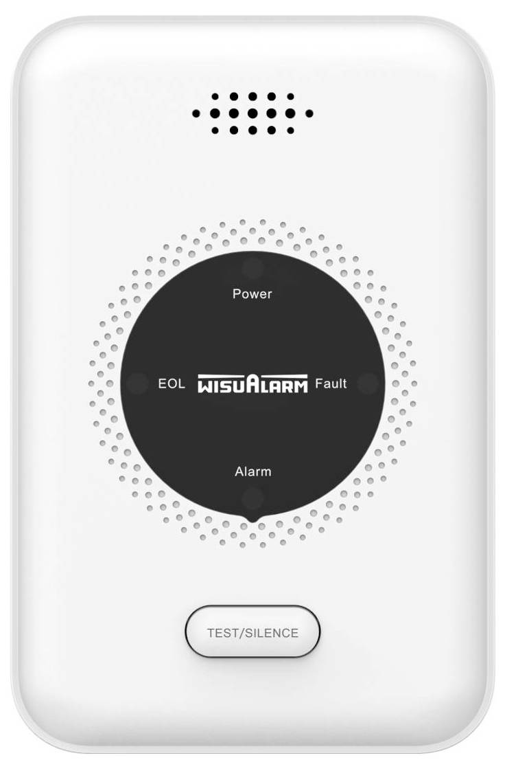 Wisualarm DHI-HY-GA20A-R8, DHI-HY-GA20A-R8 detektor úniku možnost vzájemného propojení 230 V, detekce methanu-1
