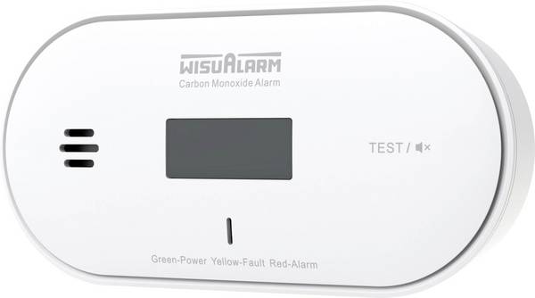 Wisualarm DHI-HY-GC30A-R8, DHI-HY-GC30A-R8 detektor oxidu uhelnatého možnost vzájemného propojení, vč. baterie s životností 10 let na baterii, detekce oxidu uhelnatého (CO)