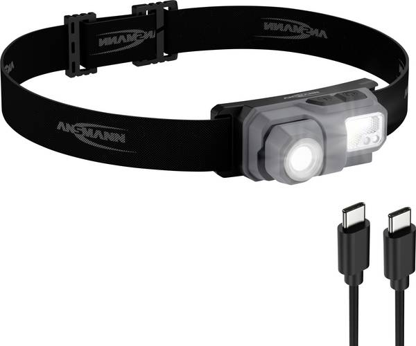 Ansmann HD800RS COB LED, LED čelovka, napájeno akumulátorem, 800 lm, 9 h, 1600-0838
