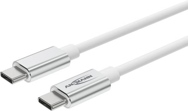 Ansmann pro mobilní telefon kabel [1x USB-C® - 1x USB-C®] 120 cm USB-C®