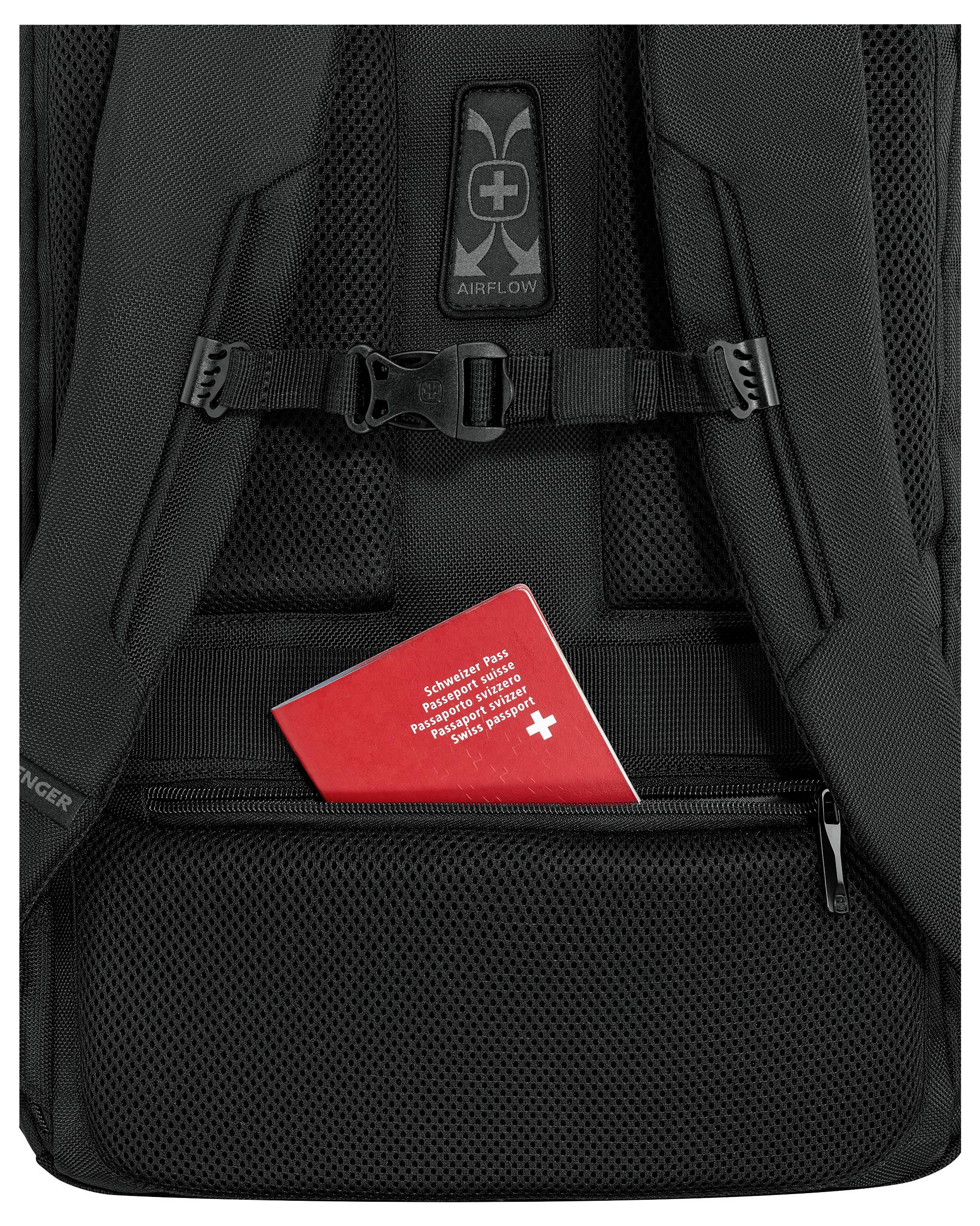 Wenger batoh na notebooky 39,6 cm (15,6") , černá-4