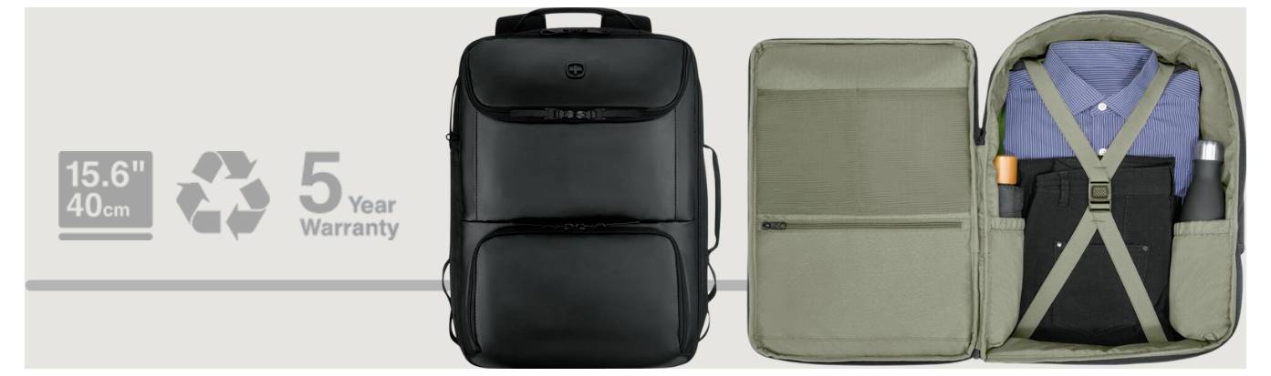 Wenger batoh na notebooky 39,6 cm (15,6") , černá-20