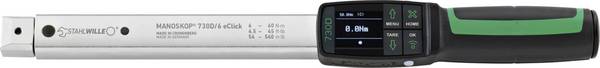Stahlwille MANOSKOP® 730D/6 eClick, 96501406, momentový klíč, Kalibrováno dle (ISO), 9 x 12 mm, 6 - 60 Nm