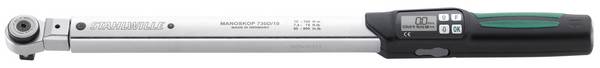 Stahlwille MANOSKOP® 730DR/10, 96501810, momentový klíč, Kalibrováno dle (ISO), s ráčnou, 1/2" (12,5 mm), 10 - 100 Nm