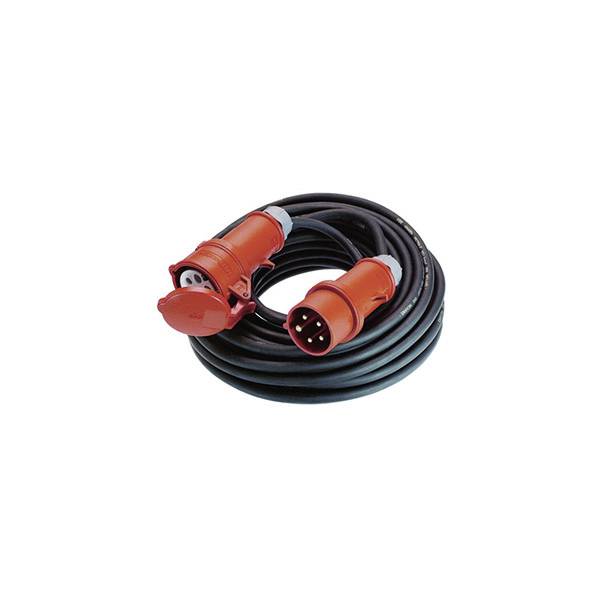 Bachmann 344.172 napájecí prodlužovací kabel, 16 A, černá, 25 m, s ochranným vodičem
