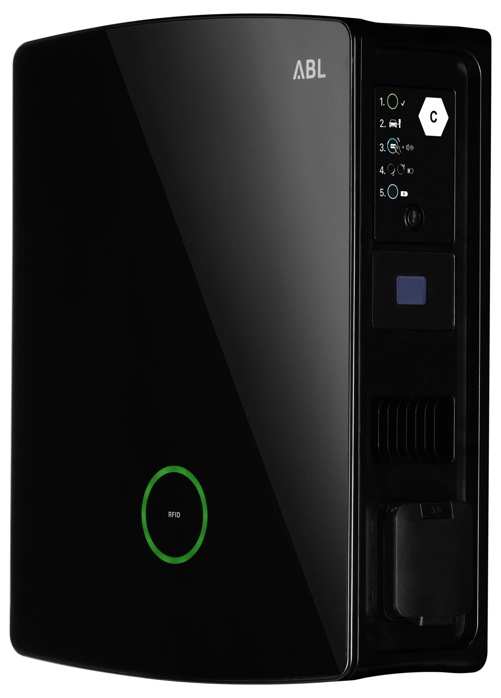 ABL Sursum nabíjecí stanice Wallbox 22 kW, výstupů 2, RFID, 100000182-10
