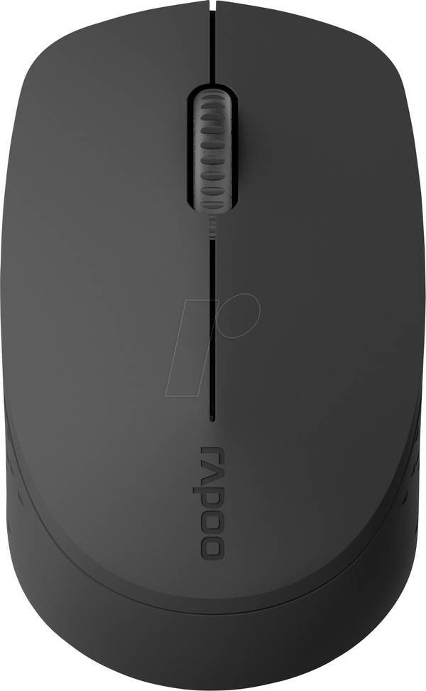 Rapoo M100  myš, přenos bezdrátový, Bluetooth®, 3 tlačítko, 1300 dpi, černá